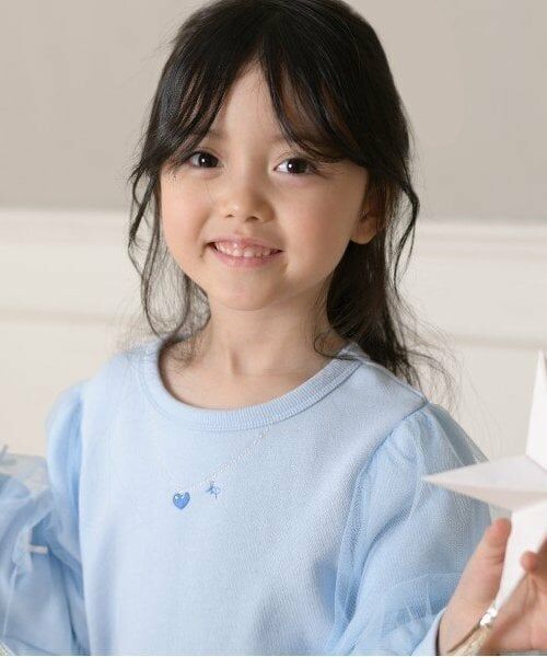 KP / ケーピー スウェット | KP リボンチュール袖トレーナー(100～150) | 詳細3