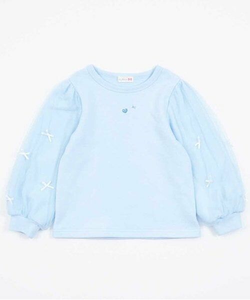 KP / ケーピー スウェット | KP リボンチュール袖トレーナー(100～150) | 詳細8