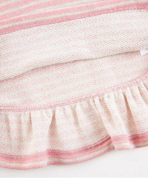 KP / ケーピー スウェット | KP 袖リボンラメボーダートレーナー(100～150) | 詳細10