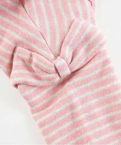 KP / ケーピー スウェット | KP 袖リボンラメボーダートレーナー(100～150) | 詳細11