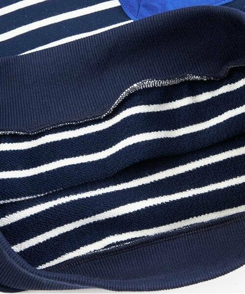 KP / ケーピー スウェット | KPBOY ミニ裏毛ポケット付きボーダートレーナー(90～160) | 詳細5