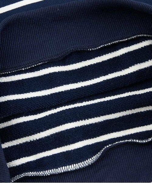 KP / ケーピー スウェット | KPBOY ミニ裏毛電車モチーフのボーダートレーナー(80～110) | 詳細10