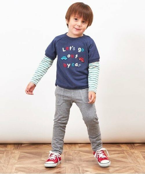 KP / ケーピー スウェット | KPBOY 車モチーフの裏毛トレーナー(80～110) | 詳細11