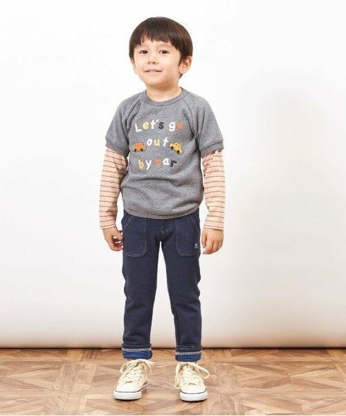 KP / ケーピー スウェット | KPBOY 車モチーフの裏毛トレーナー(80～110) | 詳細14