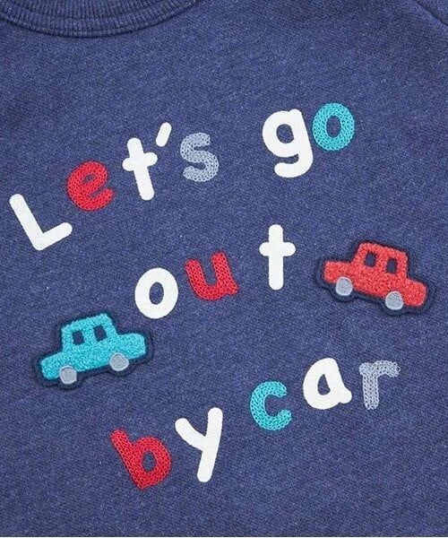 KP / ケーピー スウェット | KPBOY 車モチーフの裏毛トレーナー(80～110) | 詳細3