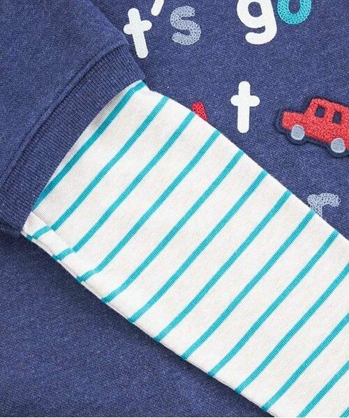 KP / ケーピー スウェット | KPBOY 車モチーフの裏毛トレーナー(80～110) | 詳細4