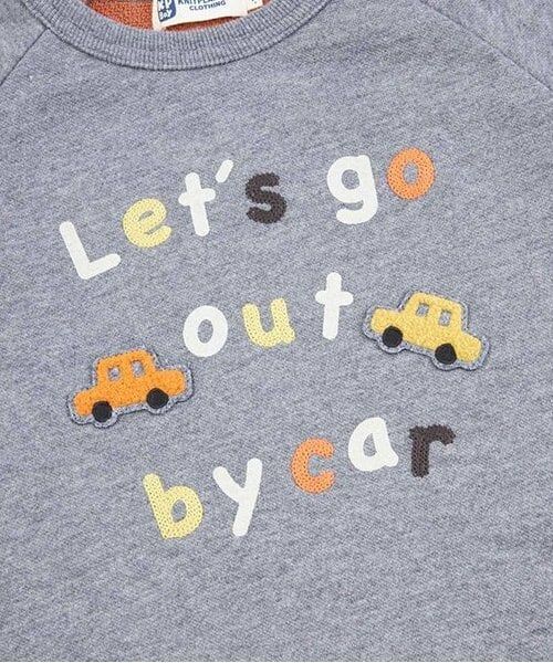 KP / ケーピー スウェット | KPBOY 車モチーフの裏毛トレーナー(80～110) | 詳細7