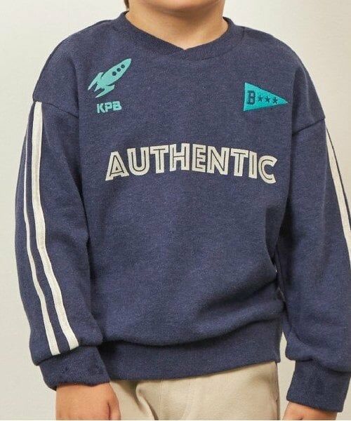 KP / ケーピー スウェット | KPBOY 衿重ね合わせの裏毛トレーナー(110～140) | 詳細16