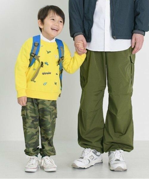 KP / ケーピー スウェット | KPBOY 乗り物恐竜刺しゅうの裏毛トレーナー(80～150) | 詳細4