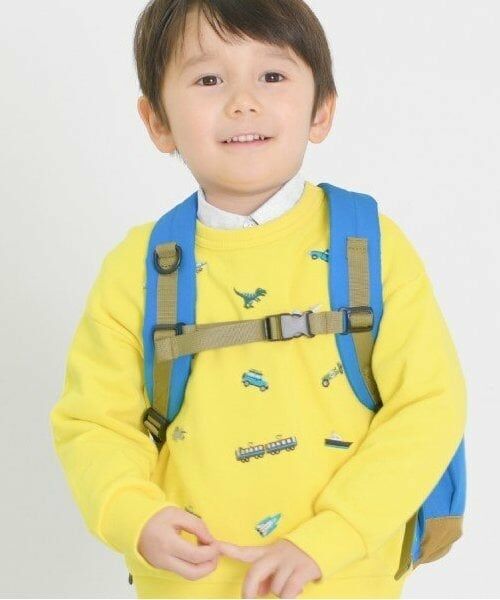 KP / ケーピー スウェット | KPBOY 乗り物恐竜刺しゅうの裏毛トレーナー(80～150) | 詳細5