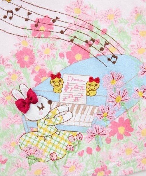 KP / ケーピー Tシャツ | KP お花柄パネル長袖Tシャツ(80～140) | 詳細6