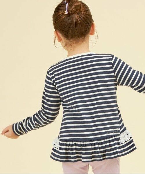 KP / ケーピー Tシャツ | KP うさぎアップリケ長袖Tシャツ(80～140) | 詳細17