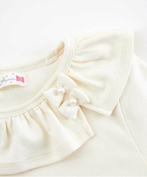 KP / ケーピー Tシャツ | KP フリル襟長袖Tシャツ(80～140) | 詳細5