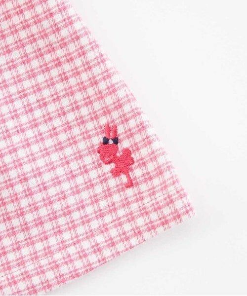 KP / ケーピー Tシャツ | KP チェック切り替えリボン付き長袖Tシャツ(80～150) | 詳細7