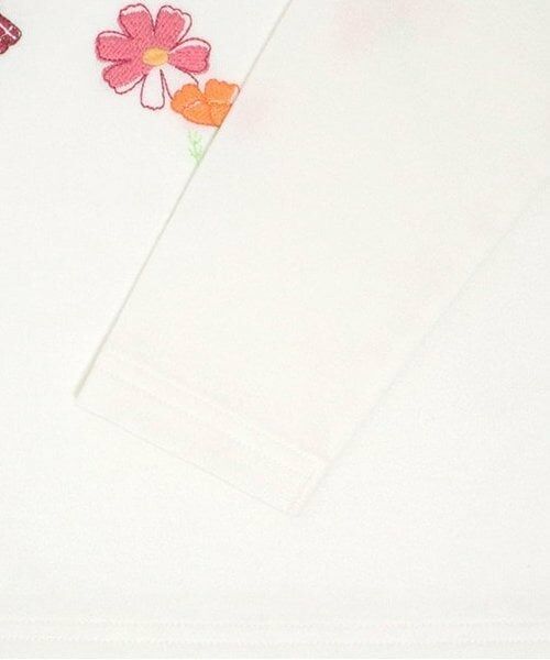 KP / ケーピー Tシャツ | KP コスモスアップリケ長袖Tシャツ(80～140) | 詳細10