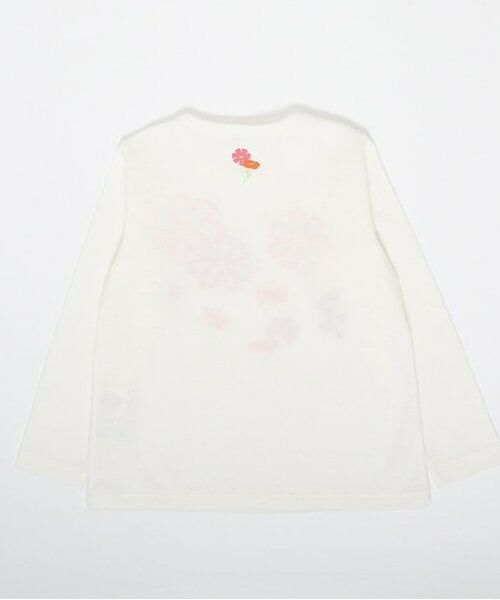 KP / ケーピー Tシャツ | KP コスモスアップリケ長袖Tシャツ(80～140) | 詳細6