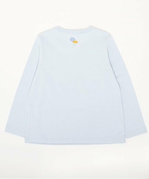 KP / ケーピー Tシャツ | KP コスモスアップリケ長袖Tシャツ(80～140) | 詳細8