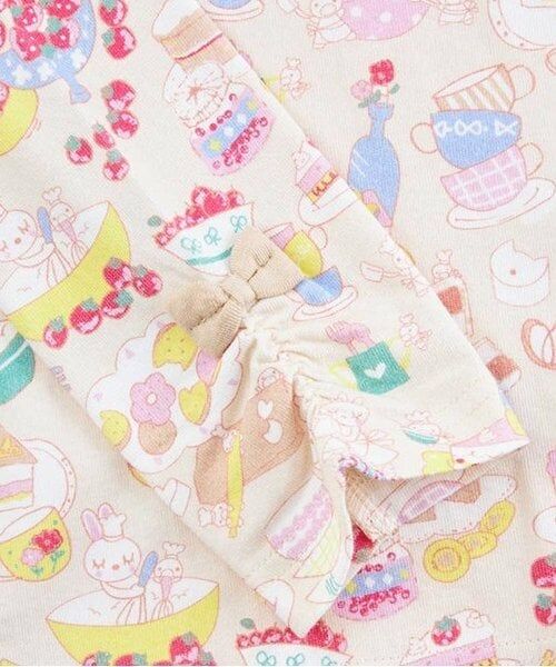 KP / ケーピー Tシャツ | KP パティシエうさぎ総柄長袖Tシャツ(80～140) | 詳細6