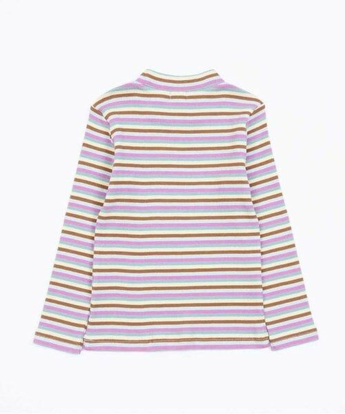 KP / ケーピー Tシャツ | KP マルチボーダー長袖Tシャツ(80～140) | 詳細1