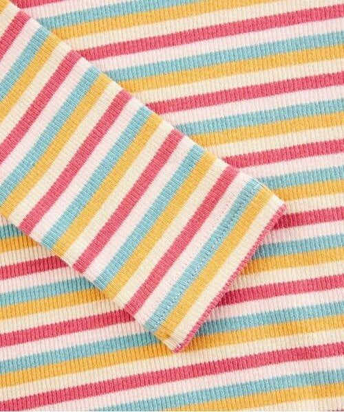 KP / ケーピー Tシャツ | KP マルチボーダー長袖Tシャツ(80～140) | 詳細6