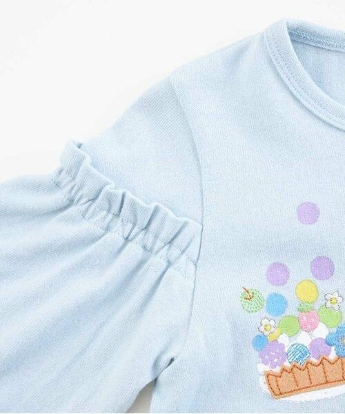 KP / ケーピー Tシャツ | KP タルトアップリケ長袖Tシャツ(90～140) | 詳細7