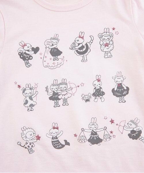 KP / ケーピー Tシャツ | KP 12星座プリント長袖Tシャツ(80～150) | 詳細5