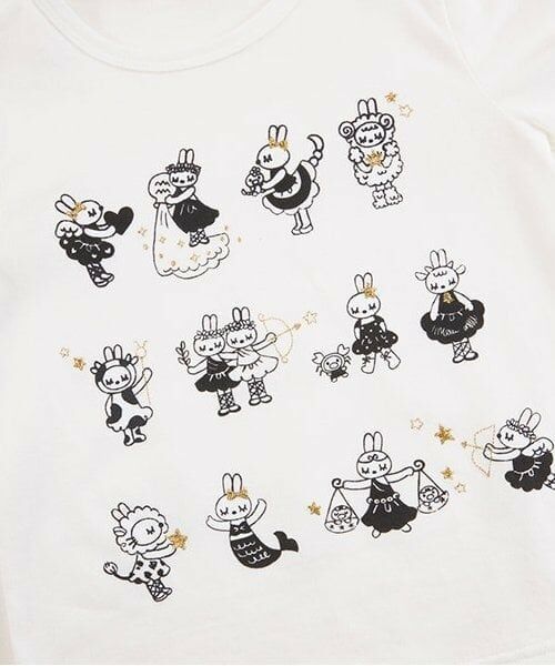 KP / ケーピー Tシャツ | KP 12星座プリント長袖Tシャツ(80～150) | 詳細6