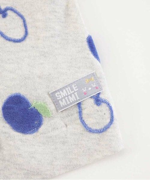 KP / ケーピー Tシャツ | KP リンゴベロアジャガード長袖Tシャツ(90～130) | 詳細5