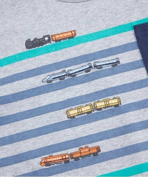 KP / ケーピー Tシャツ | KPBOY 日本製/電車モチーフの長袖Ｔシャツ(80～130) | 詳細6