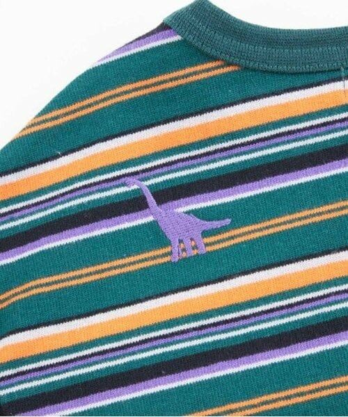 KP / ケーピー Tシャツ | KPBOY マルチボーダー長袖Ｔシャツ(90～150) | 詳細5