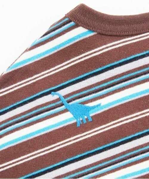 KP / ケーピー Tシャツ | KPBOY マルチボーダー長袖Ｔシャツ(90～150) | 詳細8