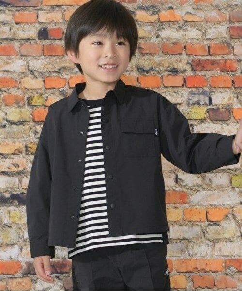 KP / ケーピー Tシャツ | KPBOY ボーダー長袖Ｔシャツ(90～160) | 詳細12