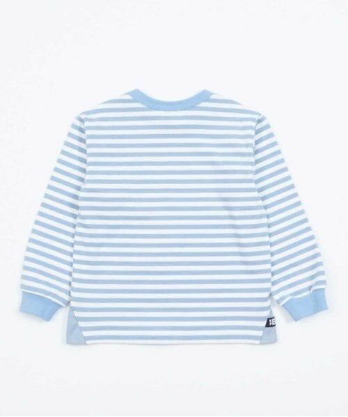 KP / ケーピー Tシャツ | KPBOY ボーダー長袖Ｔシャツ(90～160) | 詳細2