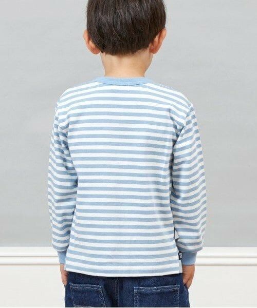 KP / ケーピー Tシャツ | KPBOY ボーダー長袖Ｔシャツ(90～160) | 詳細8