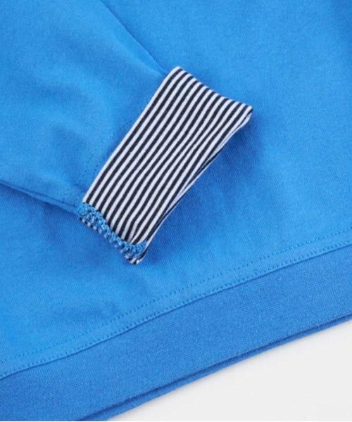 KP / ケーピー Tシャツ | KPBOY ボートネック袖折り返し長袖Tシャツ(100～160) | 詳細15