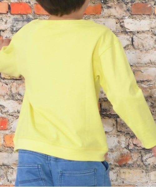 KP / ケーピー Tシャツ | KPBOY ボートネック袖折り返し長袖Tシャツ(100～160) | 詳細5