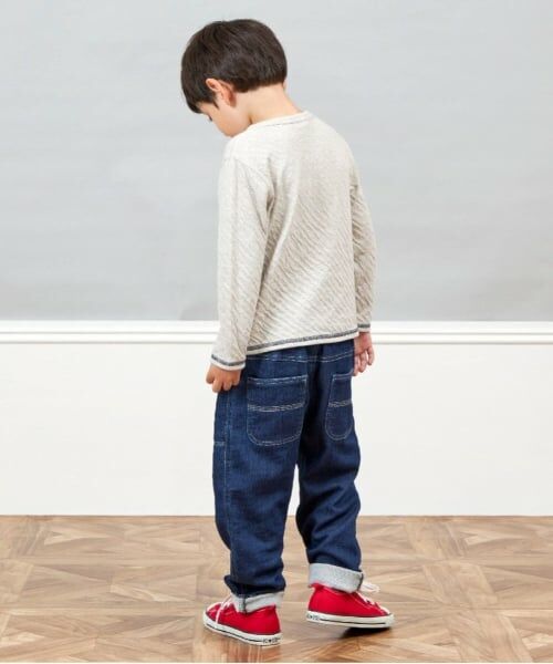 KP / ケーピー Tシャツ | KPBOY 日本製/車モチーフオーガニック接結長袖Ｔシャツ(80～150) | 詳細3