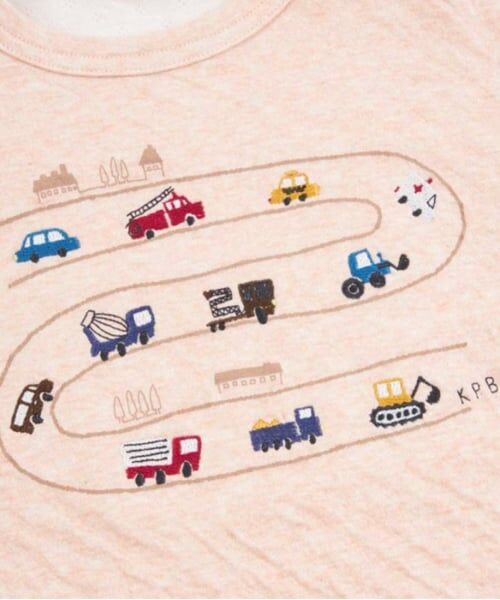 KP / ケーピー Tシャツ | KPBOY 日本製/車モチーフオーガニック接結長袖Ｔシャツ(80～150) | 詳細8