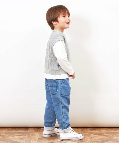 KP / ケーピー Tシャツ | KPBOY ベスト重ね着風Tシャツ(110～160) | 詳細8