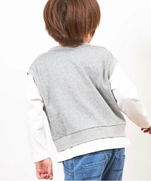 KP / ケーピー Tシャツ | KPBOY ベスト重ね着風Tシャツ(110～160) | 詳細9