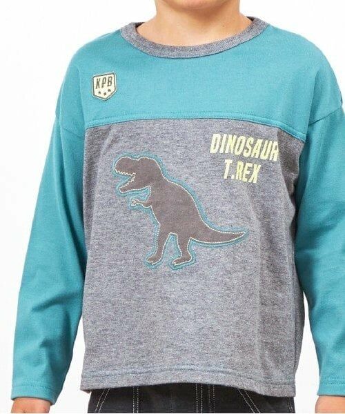 KP / ケーピー Tシャツ | KPBOY 日本製/恐竜モチーフ長袖Ｔシャツ(80～140) | 詳細11
