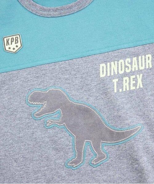KP / ケーピー Tシャツ | KPBOY 日本製/恐竜モチーフ長袖Ｔシャツ(80～140) | 詳細5