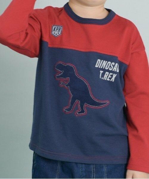 KP / ケーピー Tシャツ | KPBOY 日本製/恐竜モチーフ長袖Ｔシャツ(80～140) | 詳細9