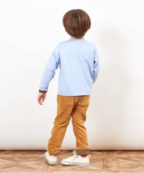 KP / ケーピー Tシャツ | KPBOY シリコンブロックプリント長袖Ｔシャツ(80～150) | 詳細10