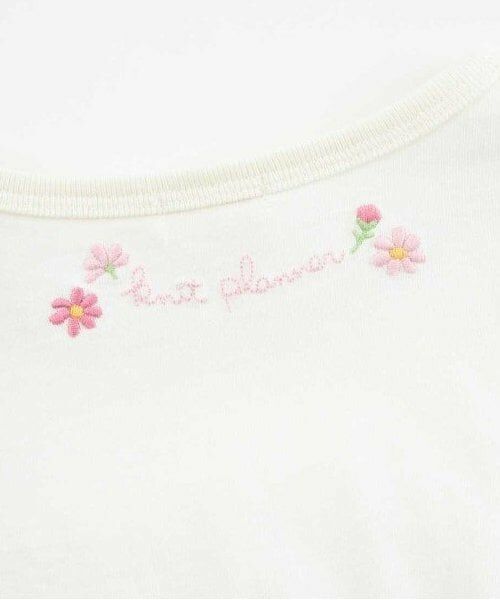 KP / ケーピー Tシャツ | KP 花柄チュールレイヤードチュニック(80～150) | 詳細5