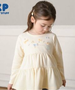 KP / ケーピー Tシャツ | KP うさぎ刺しゅうティアードチュニック(80～140)