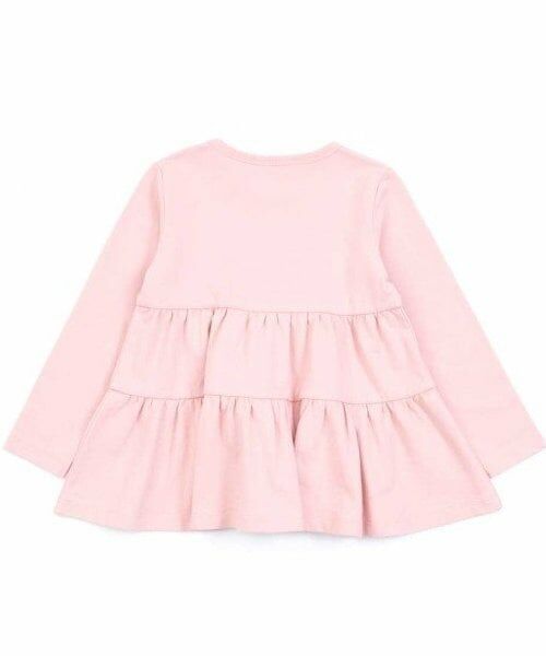 KP / ケーピー Tシャツ | KP うさぎ刺しゅうティアードチュニック(80～140) | 詳細2