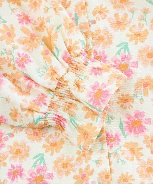 KP / ケーピー シャツ・ブラウス | KP ビッグカラーコスモス柄ブラウス(100～150) | 詳細8