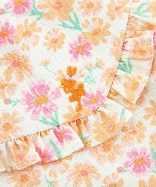 KP / ケーピー シャツ・ブラウス | KP ビッグカラーコスモス柄ブラウス(100～150) | 詳細9