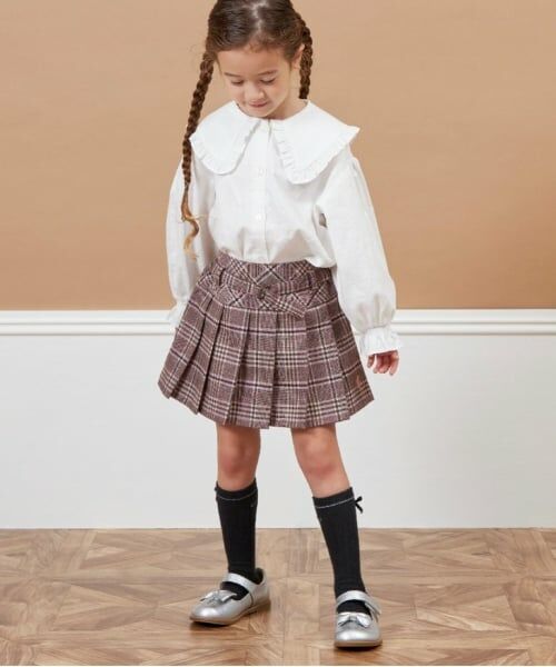 KP / ケーピー シャツ・ブラウス | KP ビッグカラーブラウス(100～150) | 詳細4